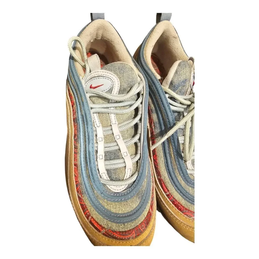NIKE AIR MAX 97 (GS) Wild‎ West Denim - Size 6Y/8 Women's